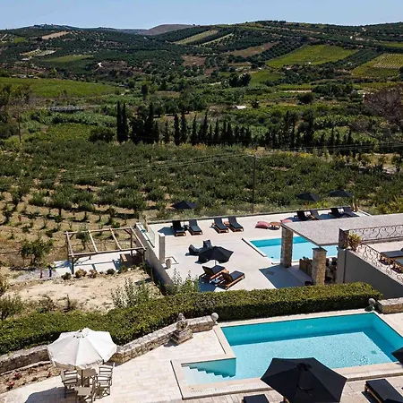 Villa Mantilari Wine Estate 7 2 Private Pools 1 Heated Tennis Court Fitness Center